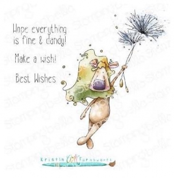 Stamping Bella - DANDY LION collection - Flyaway Dandy Lion